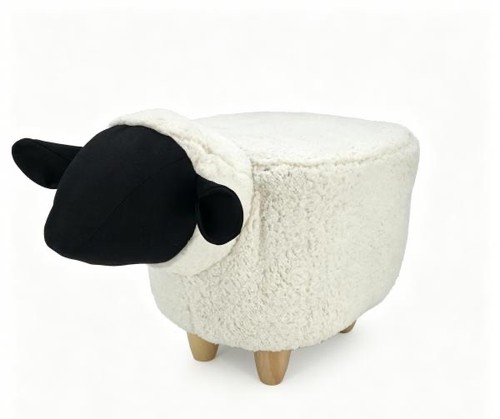 Animal design footstool sheep - design,