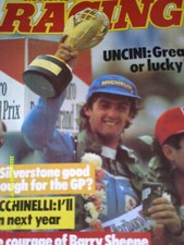 Motorcycle Racing 09/82 Barry Sheene.  Jarno Saarinen, Race of the Year Farewell