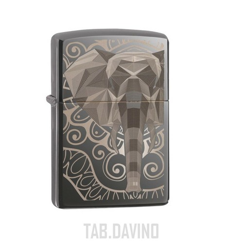 Zippo lighter elephant - elephant, fancy