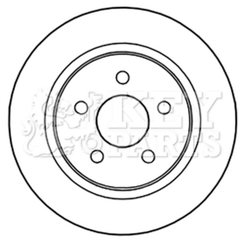 Brake discs solid - brake, for