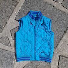 No fear amplifi with headphones Aqua Blue gilet body warmer Coat - 13 Yrs