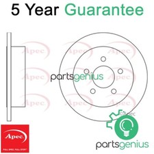 Brake Disc Rear Apec Fits Jeep