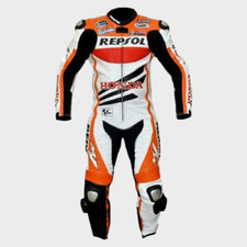 Honda Motorcycle Suit-MotoGP-Racing Suit LEATHER SUIT AVAILABLE IN ALL SIZE