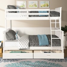 Twin Over Full  Bunk Bed W/