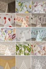 Wipe Clean Tablecloth PVC Vinyl Cover Wipeable Waterproof Table Cloth Protector