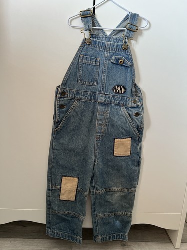 Next patch detail dungarees - |,