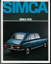 Simca 1100 Hatchback 1968-1969