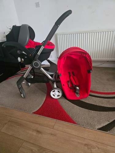 Stroller stokke xplory red - stokke,