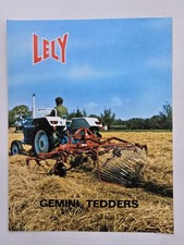 LELY GEMINI TEDDER SALES BROCHURE