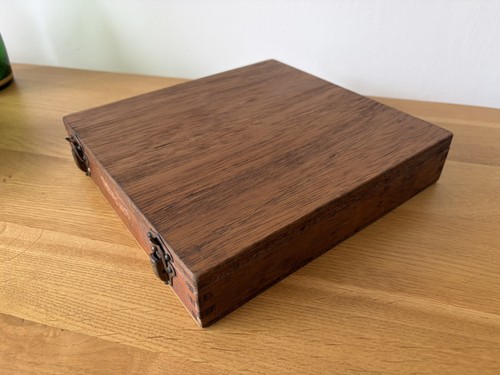 Unusual vintage wooden box - unusual,