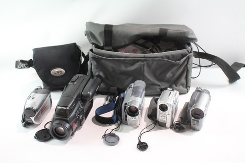 Assorted vintage video cameras - assorted,