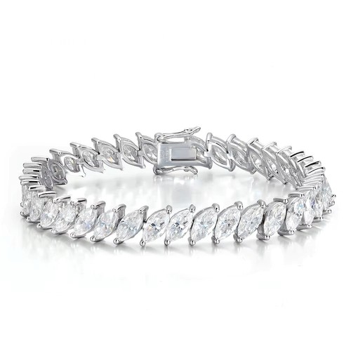 Full marquise cut moissanite - marquise,