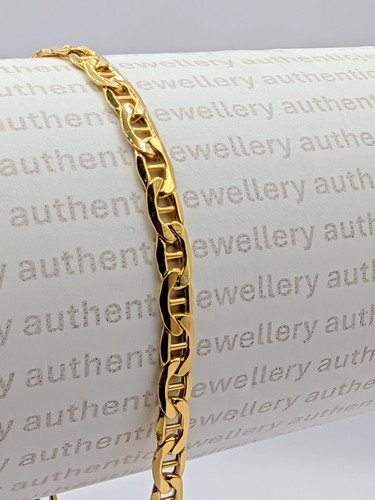 9ct yellow gold 4mm rambo - 4mm,
