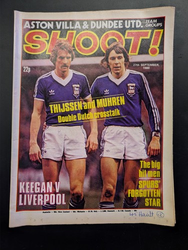 Shoot magazine comic 27th - shoot,