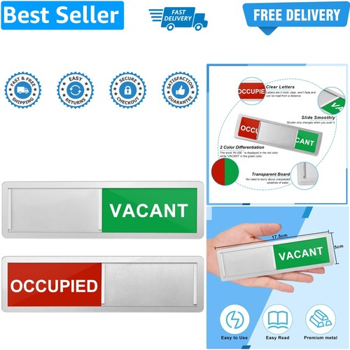 Vacant occupied sliding - vacant/occupied,