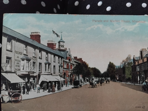 Minehead parade and - and, market