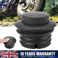 Motorcycle Fuel Filler Cap Gas Tank Pop Up Oil Reservoir Cover Billet Aluminum
