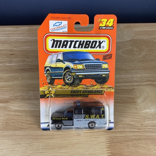 Matchbox chevy ambulance swat - chevy,