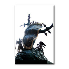 cc art - CANVAS PRINT ARTWORK - DALI CLOCK - 36"x24"