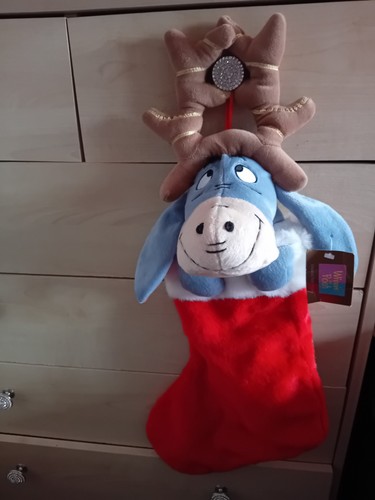 Eeyore christmas stocking - eeyore,