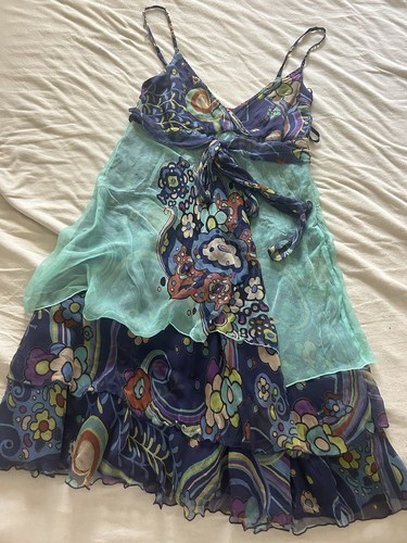 René derhy vintage floral - derhy,