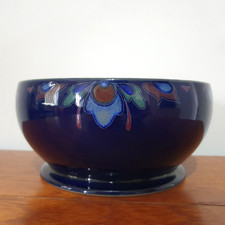 DENBY BAROQUE FRUIT BOWL SALAD SERVING DISH DISCONTINED DESIGN