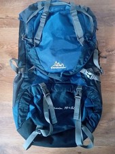Doshwin Rucksack 75 L - 70L + 5L Large Backpack Blue Grey For Hiking Festivals 