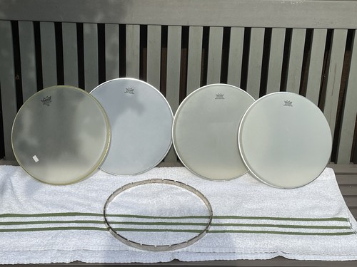 Banjo skins job lot - banjo, plus