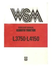 Kubota L3750 L4150 Tractor