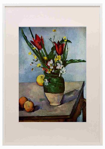 Still life tulips and - still,