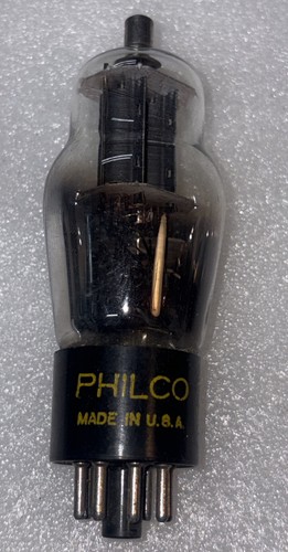 Philco 6f8g round plate - round,