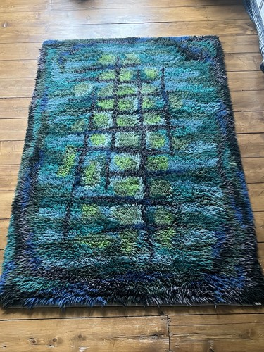 Rya rug mid century modern - century,