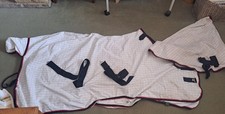 Hy Equestrian 5'9  Quality Cotton Summer Sheet With Detachable Neck.