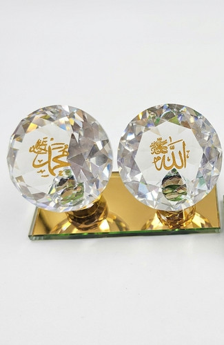 Crystal table top decorations - crystal,