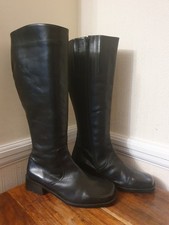 Vabenni Black Leather Wide