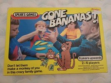 Spears Gone Bananas Board Game Vintage 80s 1983