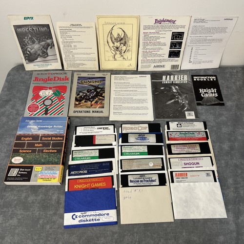 Lot vintage commodore 64 - lot,