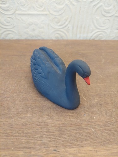 Scottish porcelaine black swan - porcelaine,