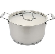 SAUCE POTS PANS SILVER LIDS