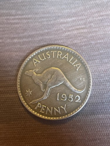 1952 australian penny king - 1952,