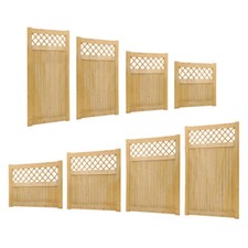 Wooden Garden Gate Fence Pedestrian Side Gate Outdoor Fence Gates with Latch UK
