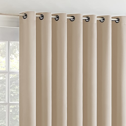 Blackout door curtain thermal - blackout,