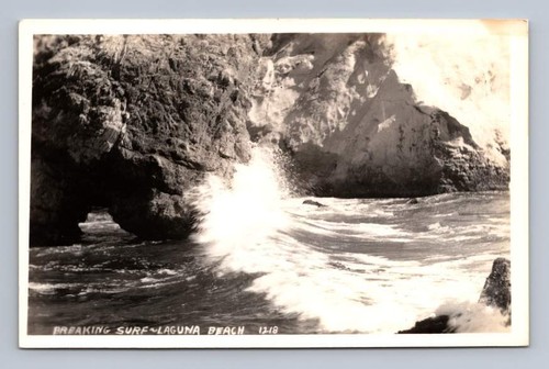 Breaking surf laguna beach - surf",