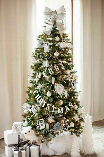 7ft green christmas tree - christmas,