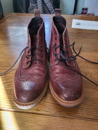 Clarks chocolate brown - chocolate, brogue