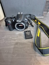 Nikon D3100 DSLR Camera Body Only EN-EL14 Battery working please read