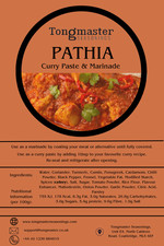 Tongmaster Pathia Curry Paste & Marinade - 200g