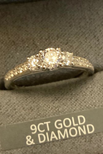 Diamond white gold natural - gold,
