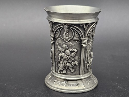 Antique pewter cup goblet - pewter,