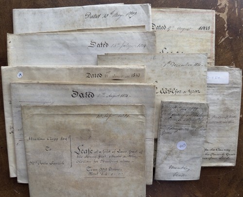 Lot antique english land - antique,
